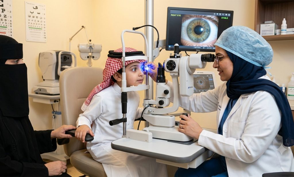 أمراض عيون الأطفال