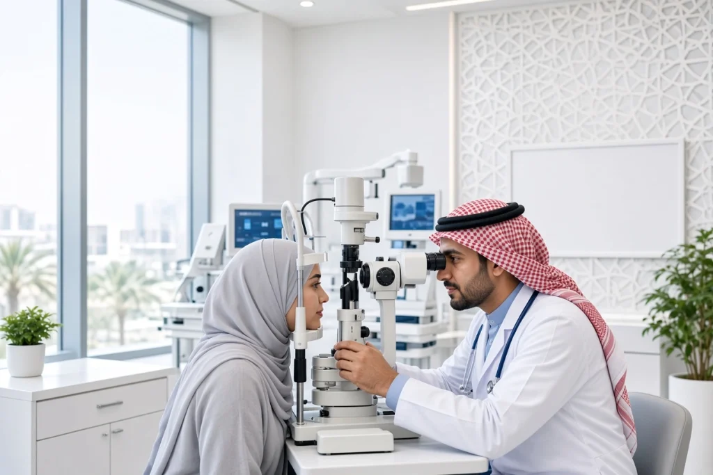 أفضل مركز عيون في تبوك وأفضل دكتور عيون في تبوك: رعاية متخصصة لرؤية أوضح